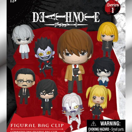 Death Note 3D Foam Bag Clip, Series 1