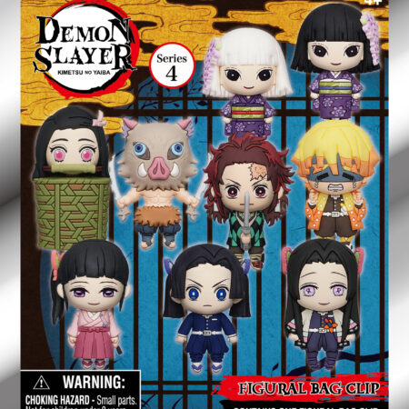 Demon Slayer 3D Foam Bag Clip, Series 4
