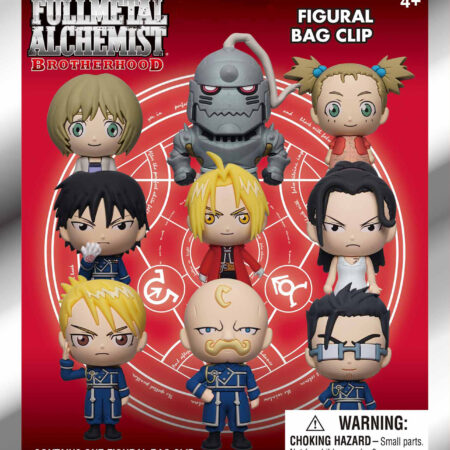 Fullmetal Alchemist Brotherhood 3D Foam Bag Clip