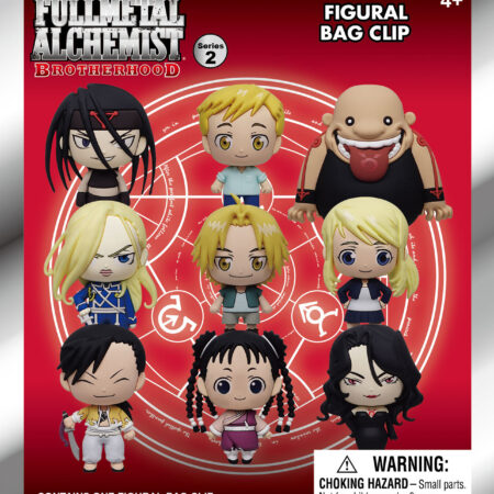 Fullmetal Alchemist 3D Foam Bag Clip, Series 2