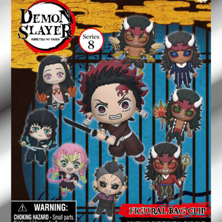 Demon Slayer (Season 3) 3D Foam Bag Clip, Series 8
