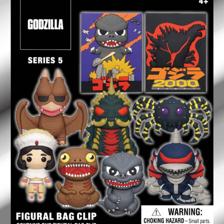 Godzilla Classic 3D Foam Bag Clip, Series 5