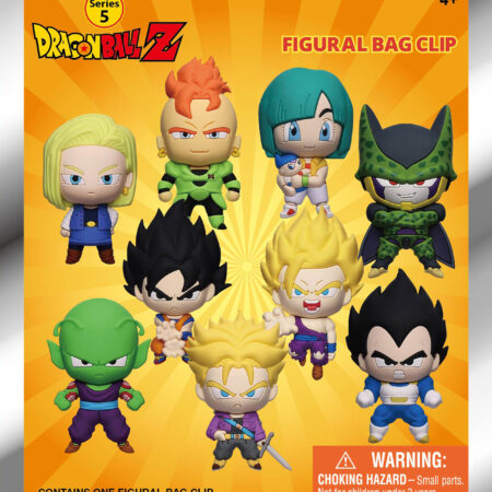 Dragon Ball Z 3D Foam Bag Clip, Series 5