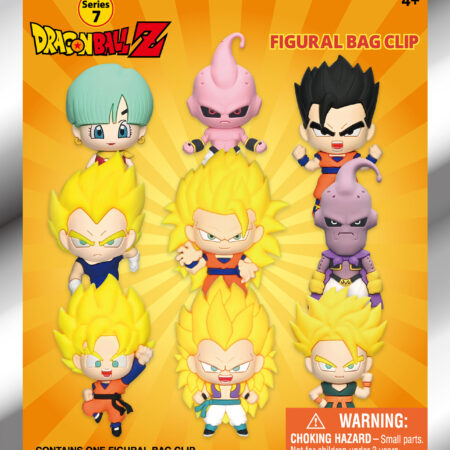 Dragon Ball Z 3D Foam Bag Clip, Series 7