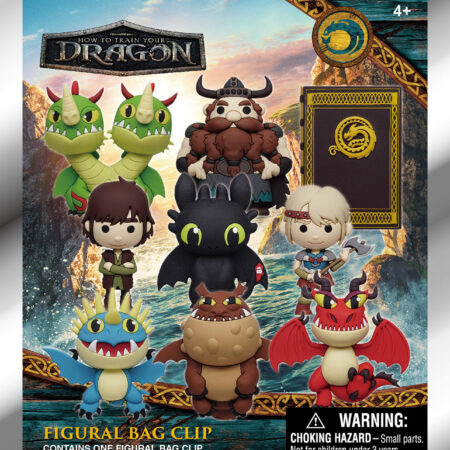 How To Train Your Dragon (Movie) 3D Foam Bag Clip - Series 1
