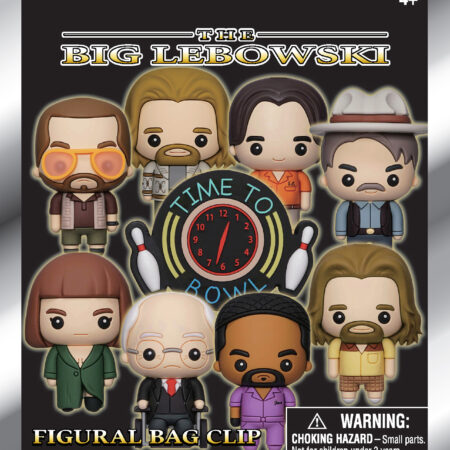 Big Lebowski 3D Foam Bag Clip