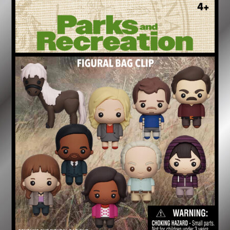 Parks & Rec 3D Foam Bag Clip