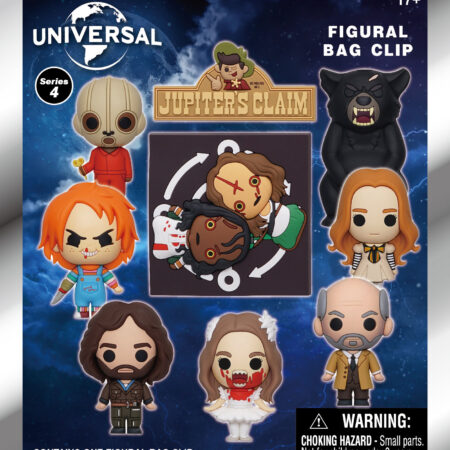 Universal Horror 3D Foam Bag Clip, Series 4