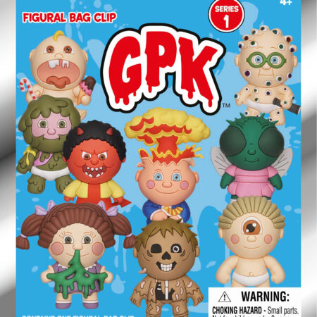 Garbage Pail Kids 3D Foam Bag Clip, Series 1