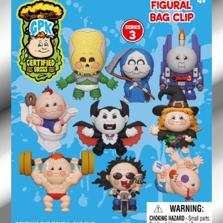 Garbage Pail Kids 3D Foam Bag Clip, Series 3