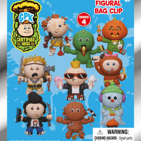 Garbage Pail Kids 3D Foam Bag Clip, Series 4