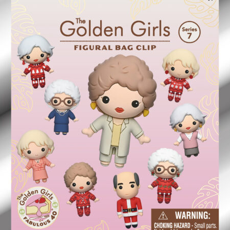Golden Girls Seasonal 3D Foam Bag Clip, Series 7