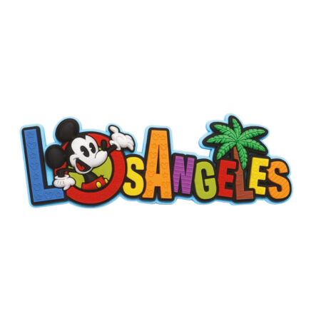 Mickey Soft Touch Magnet - Los Angeles