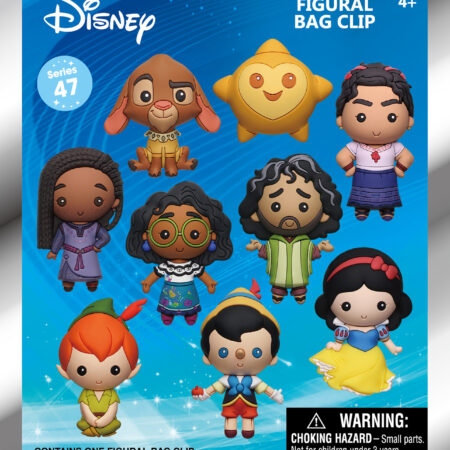 Disney Animation 3D Foam Bag Clip
