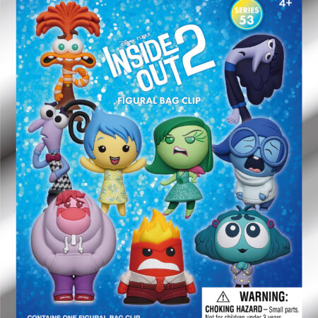 Disney Inside Out 2 3D Foam Bag Clip