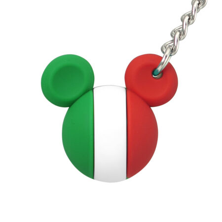 Disney Mickey Flag Icon Ball Keyring