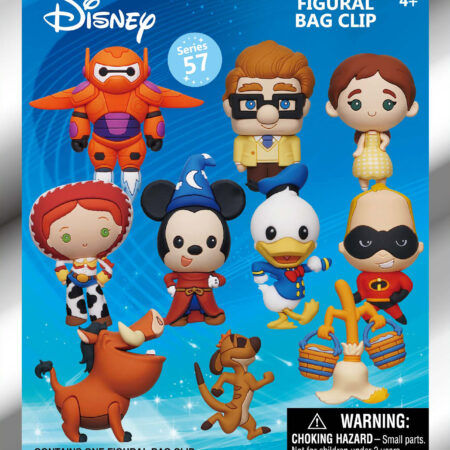 Disney Anniversary 3D Foam Bag Clip, Series 57