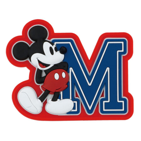 Mickey "M" Soft Touch PVC Magnet