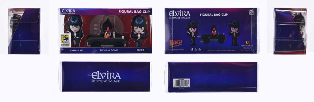 Elvira 3D Bag Clip 3 Pc Set
