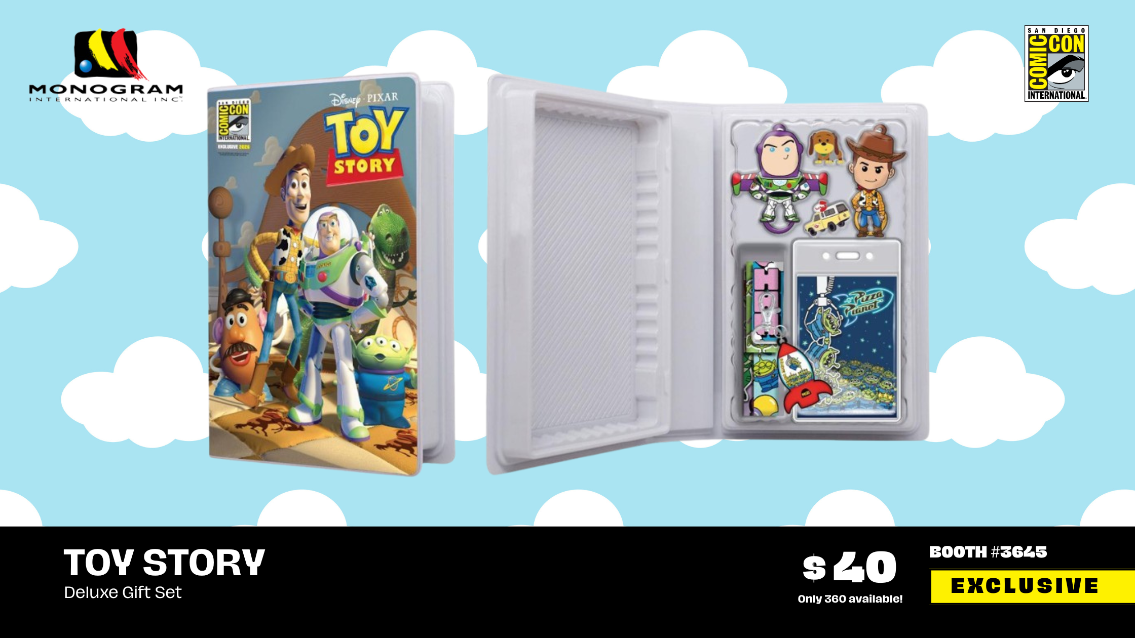 SDCC Exclusive #9 Toy Story Deluxe Gift Set