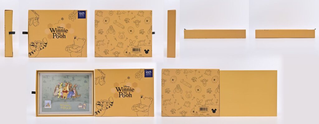 Winnie the pooh pins with frame set
