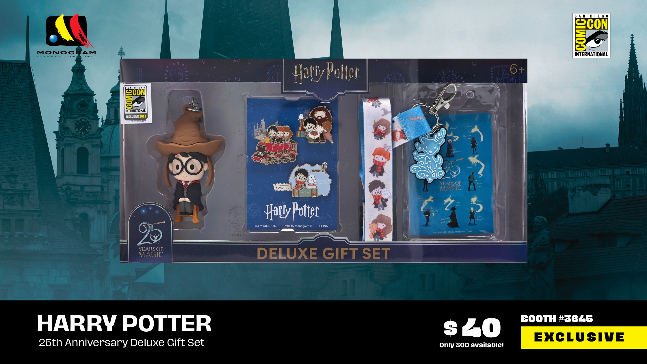 ハリーポッター セレブレーション コフレット SDCC Exclusive #20- Harry Potter 25th Anniversary Deluxe Gift Set