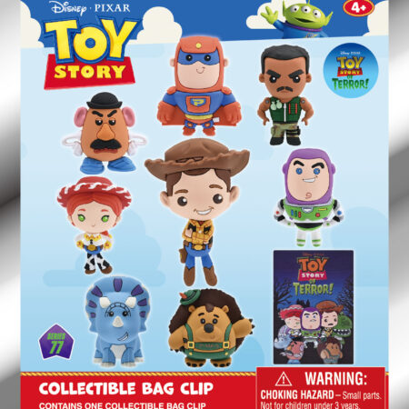 Toy Story of Terror 3D Foam Bag Clip, Series 77