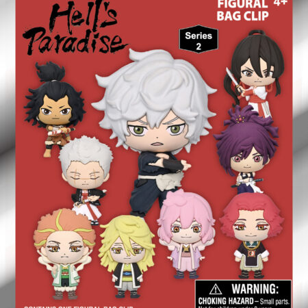 Hell's Paradies 3D Foam Bag Clip, Series 2
