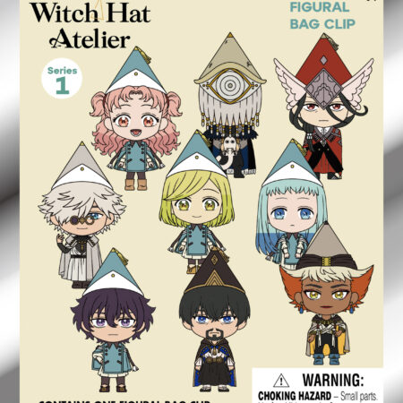 Witch Hat Atelier 3D Foam Bag Clip, Series 1