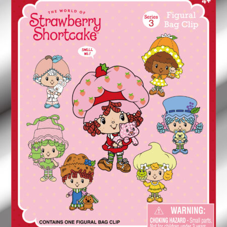 Strawberry Shortcake 3D Foam Bag Clip, Series 3