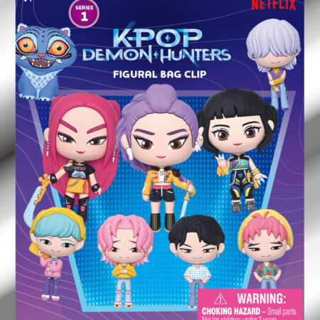 KPop Demon Hunters 3D Foam Bag Clip, Series 1