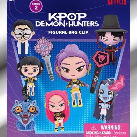 KPop Demon Hunters 3D Foam Bag Clip, Series 2