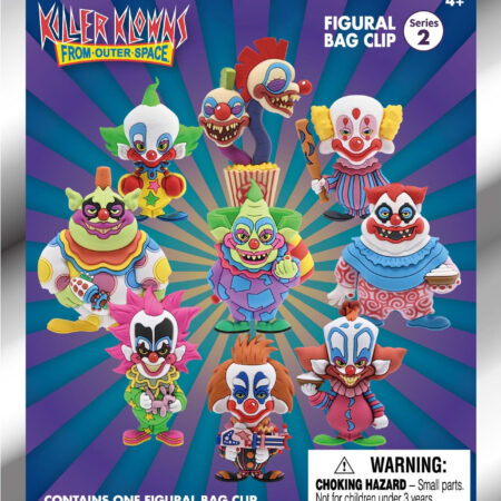 Killer Klowns 3D Foam Bag Clip, Series 2