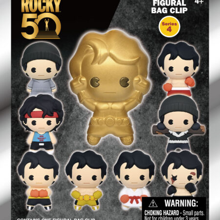 Rocky 3D Foam Bag Clip, Series 4