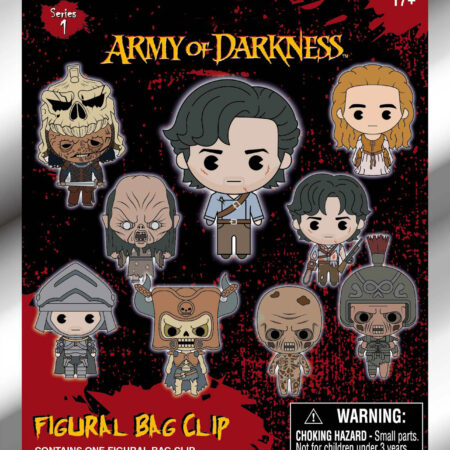 Army of Darkness 3D Foam Bag Clip, Series 1