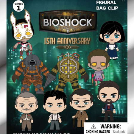 BioShock 3D Foam Bag Clip, Series 1