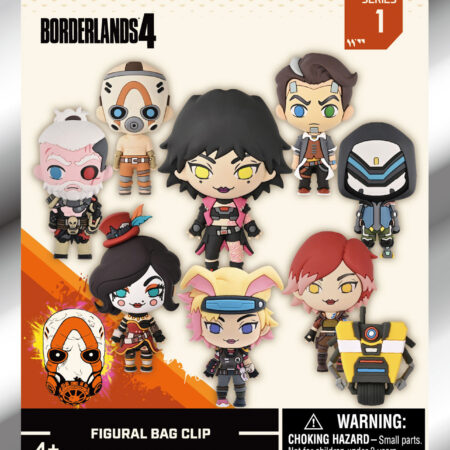 Borderlands 3D Foam Bag Clip, Series 1