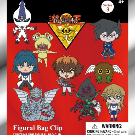 Yu-Gi-Oh 3D Foam Bag Clip, Series 3