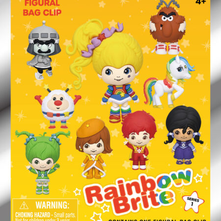 Rainbow Brite 3D Foam Bag Clip, Series 1