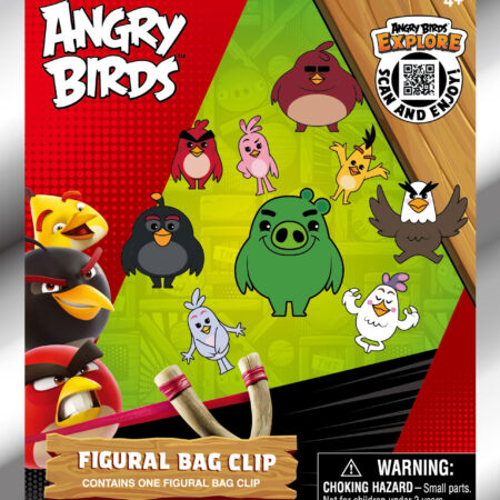 Angry Birds 3D Foam Bag Clip, Series 2