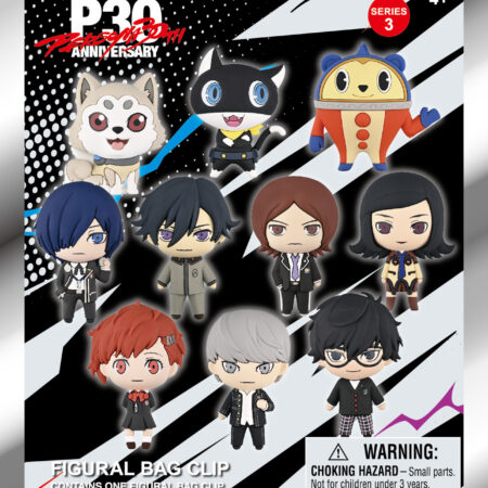 Persona 3D Foam Bag Clip, Series 3
