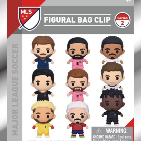 MLS Players 3D Foam Bag Clip, Series 2