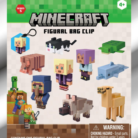 Minecraft 3D Foam Bag Clip, Series 5