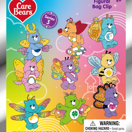 Care Bears 3D Foam Bag Clip, Series 3