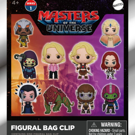 Masters of the Universe Movie 3D Foam Bag Clip, Series 1