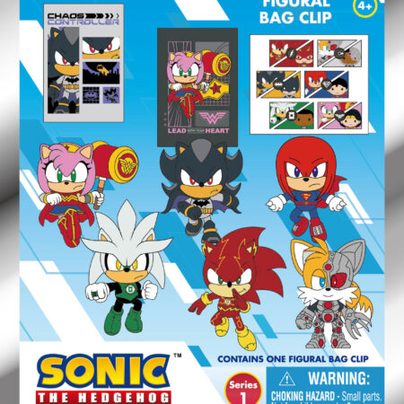 DC / Sonic 3D Foam Bag Clip, Series 1