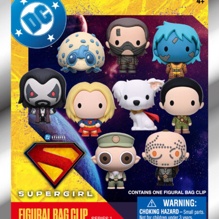 Super Girl Movie 3D Foam Bag Clip, Series 1