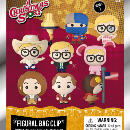 A Christmas Story 3D Foam Bag Clip, Series 1