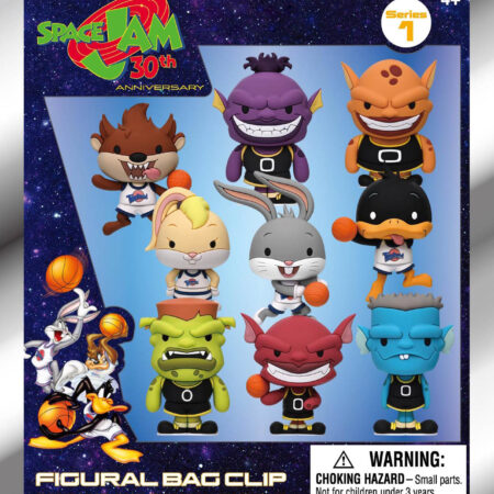 Space Jam 30th Anniversary 3D Foam Bag Clip