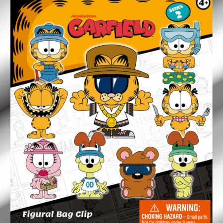 Garfield 3D Foam Bag Clip, Series 2